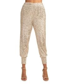 Shop Trina Turk Sparkler Sequin Jogger Pants at Saks Fifth Avenue