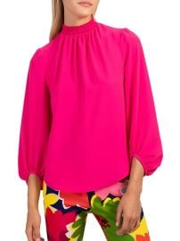 Shop Trina Turk Sunrise Vista Chiffon Top at Saks Fifth Avenue