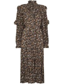 Shop Ulla Johnson Annalisa paisley-print midi dress with Express Delivery - at Farfetch