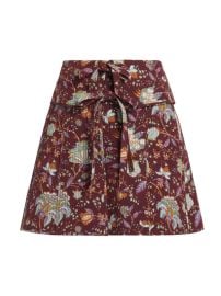 Shop Ulla Johnson Dimi Floral Miniskirt at Saks Fifth Avenue