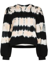 Shop Ulla Johnson Graham tie-dye cotton sweatshirt with Express Delivery - at Farfetch