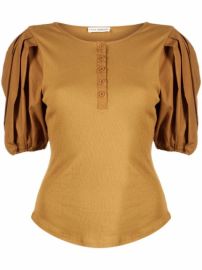 Shop Ulla Johnson Kara puff sleeves top with Express Delivery - at Farfetch