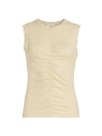 Shop Ulla Johnson Kyla Poplin Sleeveless Top at Saks Fifth Avenue