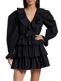 Shop Ulla Johnson Lola Tiered Minidress at Saks Fifth Avenue