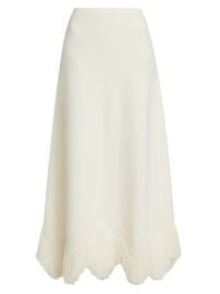 Shop Ulla Johnson Paulina Fringe Knit Maxi-Skirt at Saks Fifth Avenue