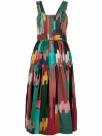 Shop Ulla Johnson Varda midi dress with Express Delivery - at Farfetch