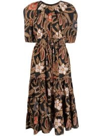 Shop Ulla Johnson Zeenat printed dress with Express Delivery - at Farfetch