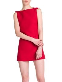 Shop Valentino Bow-Strap amp Open-Back Minidress at Saks Fifth Avenue