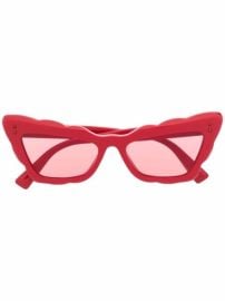 Shop Valentino Eyewear cat-eye frame sunglasses with Express Delivery - at Farfetch