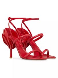 Shop Valentino Garavani Roserouche Sandals 1959 in Calfskin 100MM at Saks Fifth Avenue