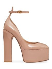 Shop Valentino Garavani Tan-go Platform Pumps In Patent Leather at Saks Fifth Avenue