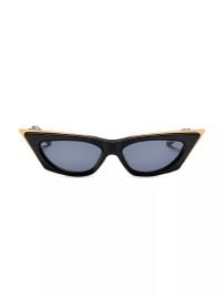 Shop Valentino Garavani V-Goldcut I 55MM Cat-Eye Sunglasses at Saks Fifth Avenue