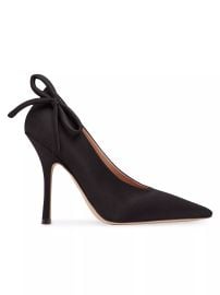 Shop Valentino Garavani Valentino Garavani Nite-Out Satin Pumps 110 mm at Saks Fifth Avenue