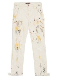 Shop Vayder Raphael Splatter Denim Straight-Leg Carpenter Pants at Saks Fifth Avenue