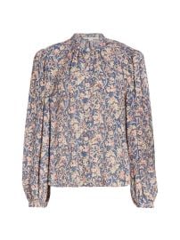 Shop Veronica Beard Ashlynn Printed Top at Saks Fifth Avenue