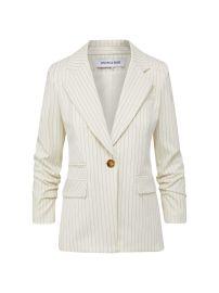 Shop Veronica Beard Battista Pinstriped Dickey Jacket at Saks Fifth Avenue