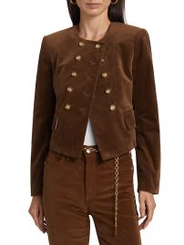 Shop Veronica Beard Bentley Tailored Corduroy Jacket at Saks Fifth Avenue