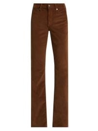 Shop Veronica Beard Cameron Corduroy Boot-Cut Pants at Saks Fifth Avenue