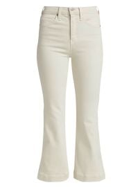 Shop Veronica Beard Carson High-Rise Ankle Flare Jeans at Saks Fifth Avenue