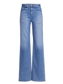 Shop Veronica Beard Crosbie Wide-Leg Jeans at Saks Fifth Avenue