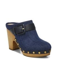 Shop Veronica Beard Dacey Denim Clogs at Saks Fifth Avenue