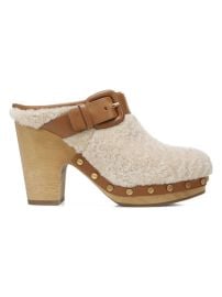 Shop Veronica Beard Dacey Shearling Mules at Saks Fifth Avenue