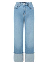 Shop Veronica Beard Dylan High-Rise Straight Jeans at Saks Fifth Avenue