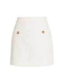 Shop Veronica Beard Emar A-Line Miniskirt at Saks Fifth Avenue