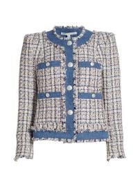 Shop Veronica Beard Esten Tweed Jacket at Saks Fifth Avenue