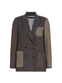 Shop Veronica Beard Faustine Patchwork Dickey Jacket at Saks Fifth Avenue