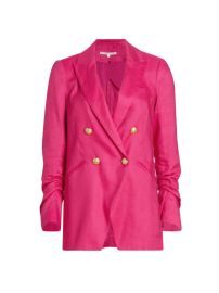 Shop Veronica Beard Hirsh Double-Breasted Dickey Jacket at Saks Fifth Avenue