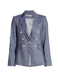 Shop Veronica Beard Kelson Dickey Jacket at Saks Fifth Avenue