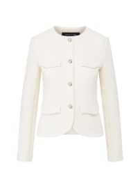 Shop Veronica Beard Kensington Tailored Knit Jacket at Saks Fifth Avenue