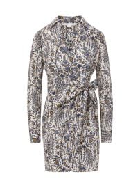 Shop Veronica Beard Lavella Silk Floral Minidress at Saks Fifth Avenue