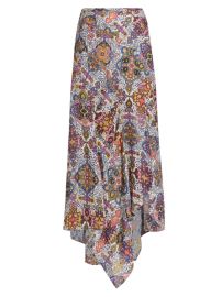 Shop Veronica Beard Mac Handkerchief Maxi Skirt at Saks Fifth Avenue