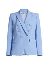 Shop Veronica Beard Miller Dickey Double-Breasted Blazer at Saks Fifth Avenue