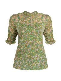 Shop Veronica Beard Natuka Paisley Blouse at Saks Fifth Avenue