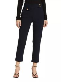 Shop Veronica Beard Renzo Ankle Crop Pants at Saks Fifth Avenue