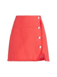 Shop Veronica Beard Shona Tweed Miniskirt at Saks Fifth Avenue