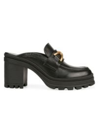 Shop Veronica Beard Wynter 75MM Leather Loafer Mules at Saks Fifth Avenue