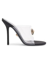 Shop Versace 110MM PVC Mules at Saks Fifth Avenue