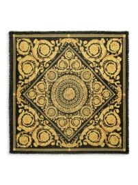 Shop Versace Barocco Print Wool-Blend Scarf at Saks Fifth Avenue