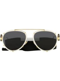 Shop Versace Eyewear aviator-style sunglasses with Express Delivery - at Farfetch