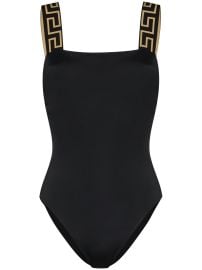 Shop Versace Greca Key swimsuit with Express Delivery - at Farfetch