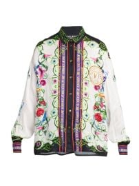 Shop Versace Jeans Couture Garden Baroque-Print Shirt at Saks Fifth Avenue