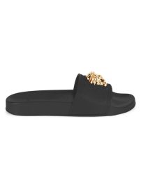 Shop Versace La Medusa Pool Slides at Saks Fifth Avenue