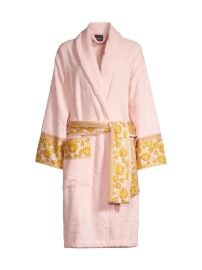 Shop Versace Medusa Logo Plush Bathrobe at Saks Fifth Avenue