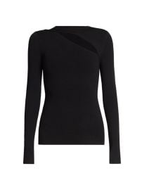 Shop Victoria Beckham Asymmetric Cut-Out Top at Saks Fifth Avenue