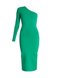 Shop Victoria Beckham One-Shoulder Body-Con Midi-Dress at Saks Fifth Avenue