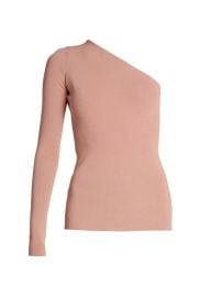 Shop Victoria Beckham VB Body One-Shoulder Fitted Top at Saks Fifth Avenue